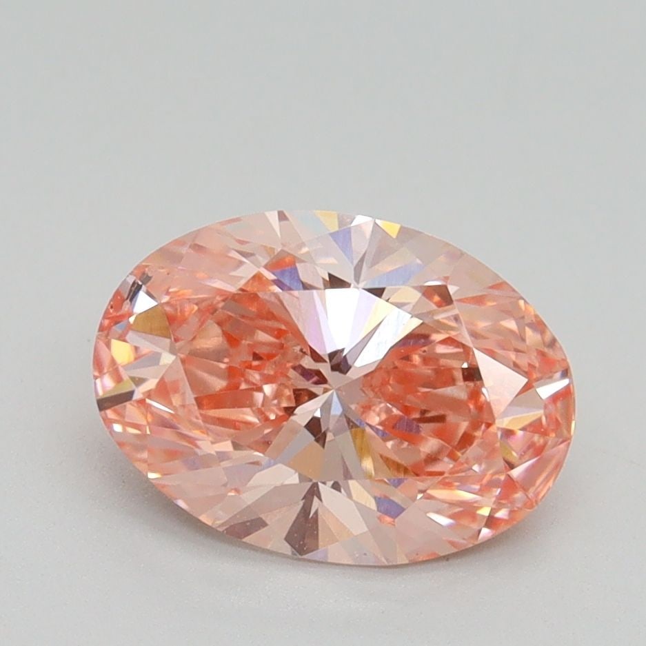 Loose Diamond - OVAL 1.74ct Fancy Intense Pink SI1: Loose Diamond - OVAL 1.74ct Fancy Intense Pink SI1 Source: This is a real non-mined Diamond that has been grown in a lab Shape: OVAL Carats: 1.74 Color: Fancy Intense Pink Certification: IGI Video: