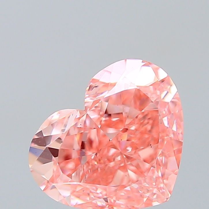 Loose Diamond - HEART 3.55ct Fancy Vivid Pink VS1: Loose Diamond - HEART 3.55ct Fancy Vivid Pink VS1 Source: This is a real non-mined Diamond that has been grown in a lab Shape: HEART Carats: 3.55 Color: Fancy Vivid Pink Certification: IGI Video:
