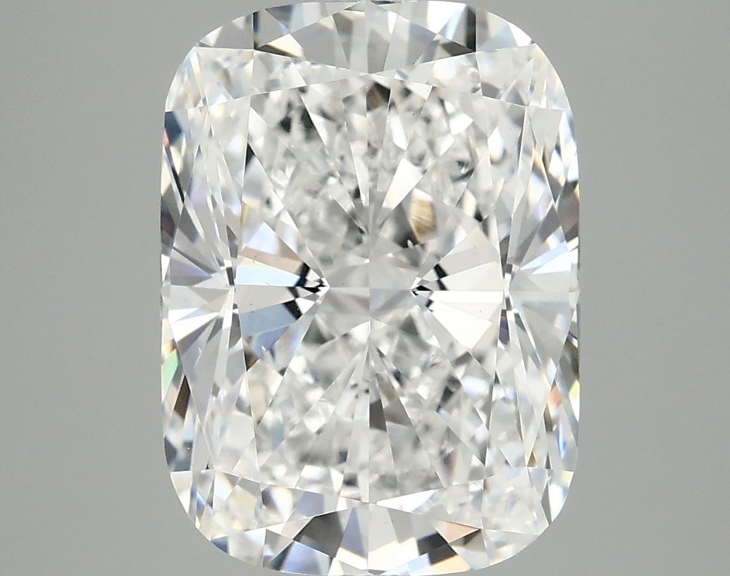 Loose Diamond - CUSHION MODIFIED 5.01ct E VS1: Loose Diamond - CUSHION MODIFIED 5.01ct E VS1 Source: This is a real non-mined Diamond that has been grown in a lab Shape: CUSHION MODIFIED Carats: 5.01 Color: E Clarity: VS1 Certification: IGI Video: