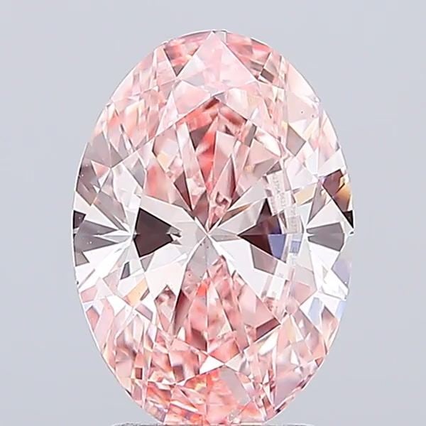 Loose Diamond - OVAL 3.0ct Fancy Vivid Pink VS1: Loose Diamond - OVAL 3.0ct Fancy Vivid Pink VS1 Source: This is a real non-mined Diamond that has been grown in a lab Shape: OVAL Carats: 3.0 Color: Fancy Vivid Pink Certification: IGI Video: