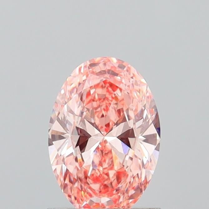 Loose Diamond - OVAL 1.08ct Fancy Intense Pink VS1: Loose Diamond - OVAL 1.08ct Fancy Intense Pink VS1 Source: This is a real non-mined Diamond that has been grown in a lab Shape: OVAL Carats: 1.08 Color: Fancy Intense Pink Certification: IGI Video: