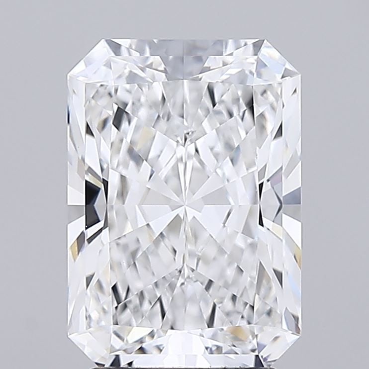 Loose Diamond - RADIANT 2.59ct D VVS2: Loose Diamond - RADIANT 2.59ct D VVS2 Source: This is a real non-mined Diamond that has been grown in a lab Shape: RADIANT Carats: 2.59 Color: D Clarity: VVS2 Certification: GCAL Video: