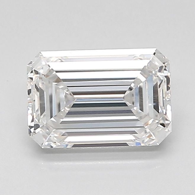 Loose Diamond - EMERALD 2.11ct E VVS2: Loose Diamond - EMERALD 2.11ct E VVS2 Source: This is a real non-mined Diamond that has been grown in a lab Shape: EMERALD Carats: 2.11 Color: E Clarity: VVS2 Certification: IGI Video: