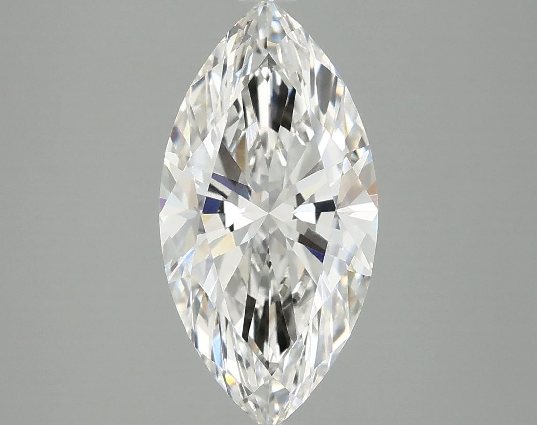 Loose Diamond - MARQUISE 2.4ct F VS1: Loose Diamond - MARQUISE 2.4ct F VS1 Source: This is a real non-mined Diamond that has been grown in a lab Shape: MARQUISE Carats: 2.4 Color: F Clarity: VS1 Certification: IGI Video: