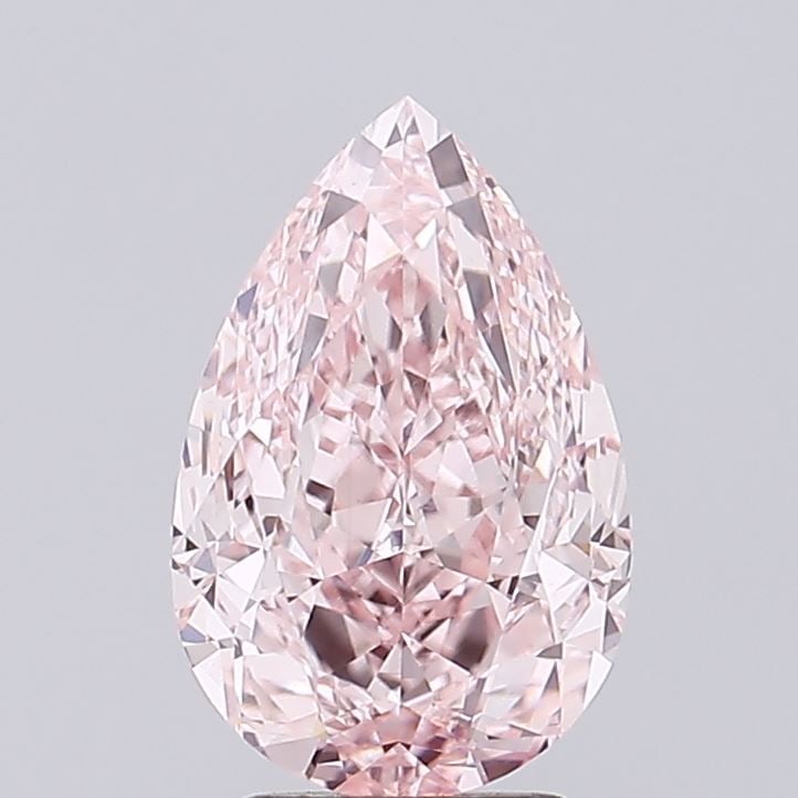 Loose Diamond - PEAR 2.46ct Fancy Intense Pink VVS2: Loose Diamond - PEAR 2.46ct Fancy Intense Pink VVS2 Source: This is a real non-mined Diamond that has been grown in a lab Shape: PEAR Carats: 2.46 Color: Fancy Intense Pink Certification: IGI Video: