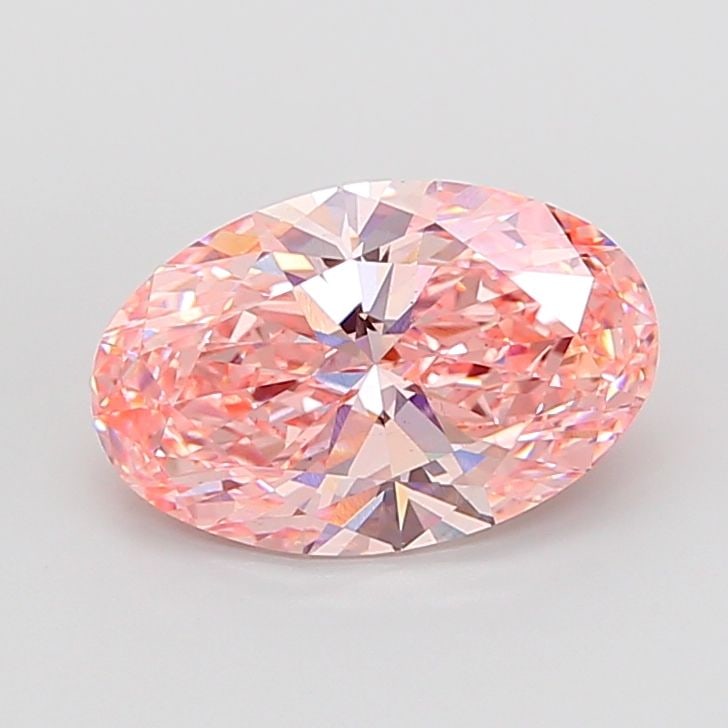 Loose Diamond - OVAL 7.06ct Fancy Vivid Pink VS2: Loose Diamond - OVAL 7.06ct Fancy Vivid Pink VS2 Source: This is a real non-mined Diamond that has been grown in a lab Shape: OVAL Carats: 7.06 Color: Fancy Vivid Pink Certification: IGI Video:
