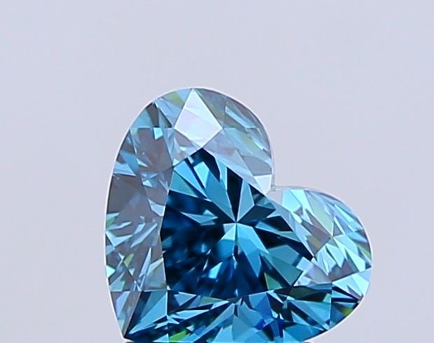 Loose Diamond - HEART 2.11ct Fancy Vivid Blue VS1: Loose Diamond - HEART 2.11ct Fancy Vivid Blue VS1 Source: This is a real non-mined Diamond that has been grown in a lab Shape: HEART Carats: 2.11 Color: Fancy Vivid Blue Certification: IGI Video: