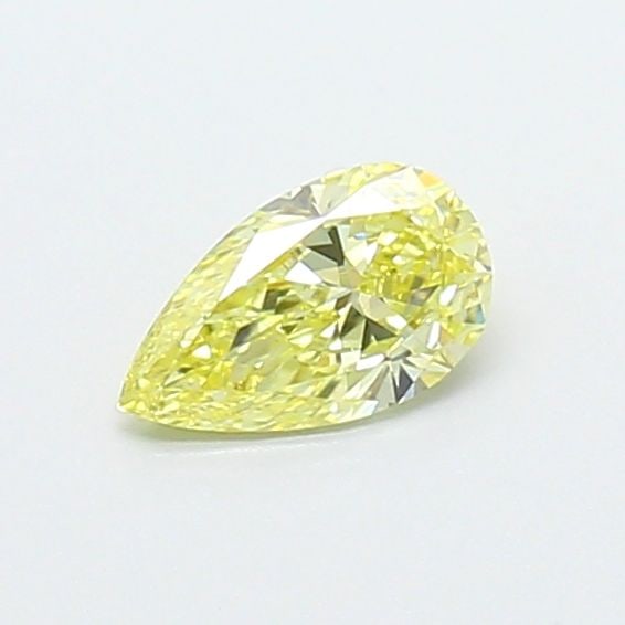 Loose Diamond - PEAR 0.32ct Fancy Intense Yellow VVS2: Loose Diamond - PEAR 0.32ct Fancy Intense Yellow VVS2 Source: This is a real non-mined Diamond that has been grown in a lab Shape: PEAR Carats: 0.32 Color: Fancy Intense Yellow Certification: IGI Vide