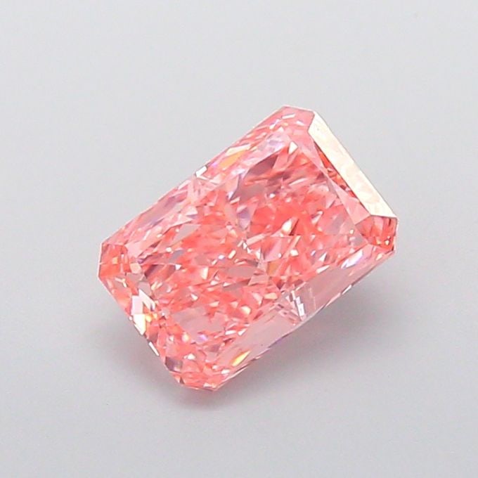 Loose Diamond - RADIANT 2.01ct Fancy Vivid Pink VS2: Loose Diamond - RADIANT 2.01ct Fancy Vivid Pink VS2 Source: This is a real non-mined Diamond that has been grown in a lab Shape: RADIANT Carats: 2.01 Color: Fancy Vivid Pink Certification: IGI Video:
