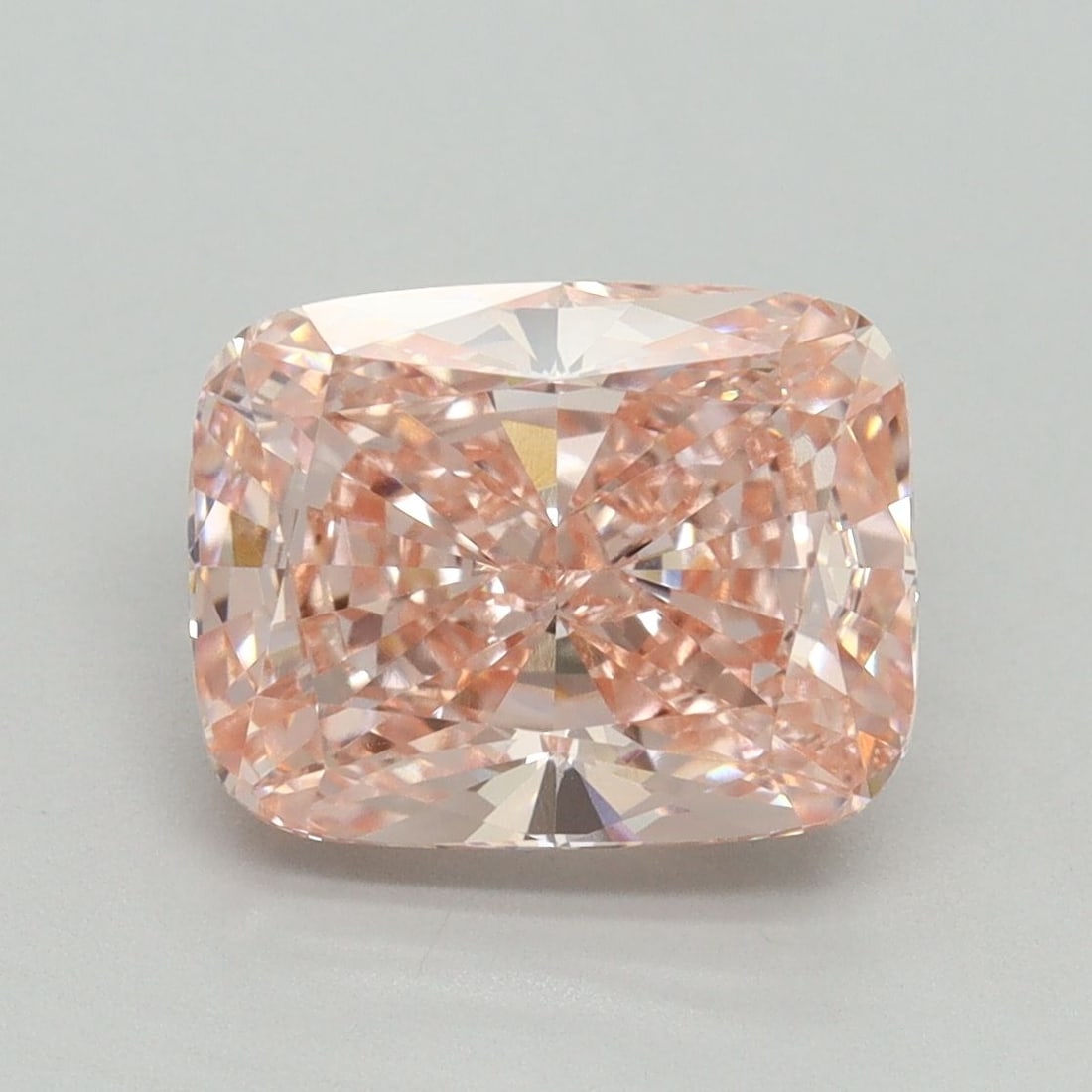 Loose Diamond - CUSHION MODIFIED 3.58ct Fancy Vivid Pink VS1: Loose Diamond - CUSHION MODIFIED 3.58ct Fancy Vivid Pink VS1 Source: This is a real non-mined Diamond that has been grown in a lab Shape: CUSHION MODIFIED Carats: 3.58 Color: Fancy Vivid Pink Certific