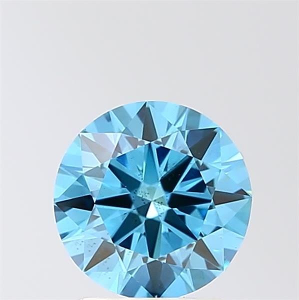 Loose Diamond - ROUND 1.4ct Fancy Vivid Blue SI1: Loose Diamond - ROUND 1.4ct Fancy Vivid Blue SI1 Source: This is a real non-mined Diamond that has been grown in a lab Shape: ROUND Carats: 1.4 Color: Fancy Vivid Blue Certification: IGI Video: