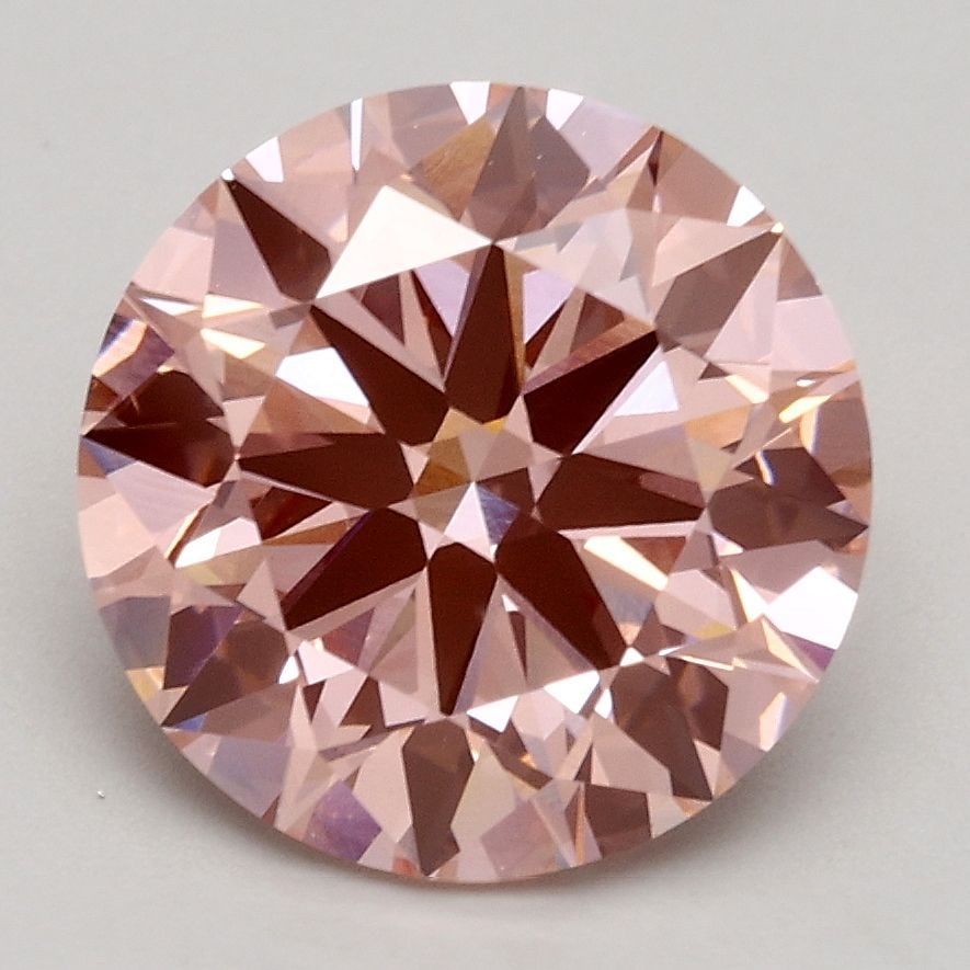 Ideal Loose Diamond - ROUND 2.5ct Fancy Intense Pink VS1: Ideal Loose Diamond - ROUND 2.5ct Fancy Intense Pink VS1 Source: This is a real non-mined Diamond that has been grown in a lab Shape: ROUND Carats: 2.5 Color: Fancy Intense Pink Certification: IGI Vid