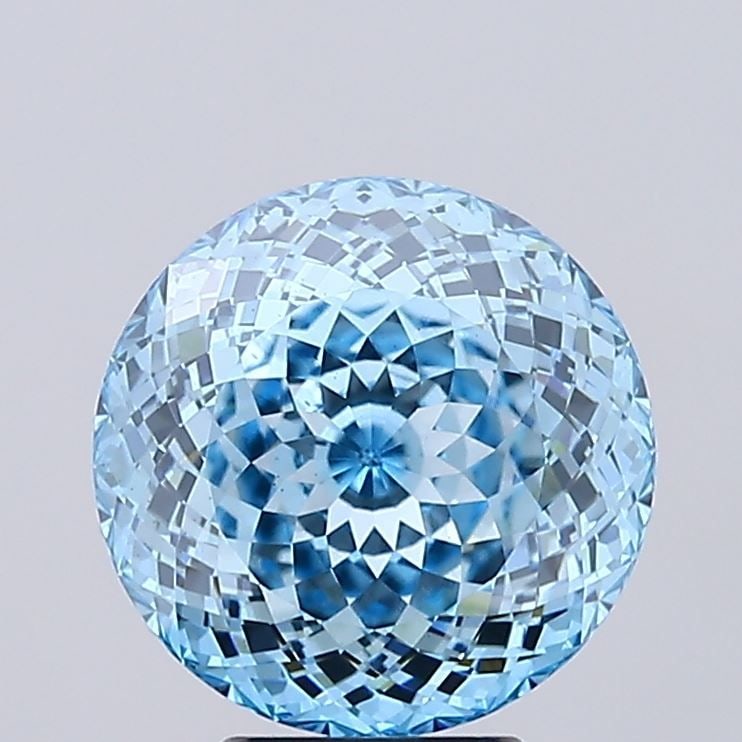 Loose Diamond - ROUND 5.2ct Fancy Vivid Blue VS1 (1 of 1)