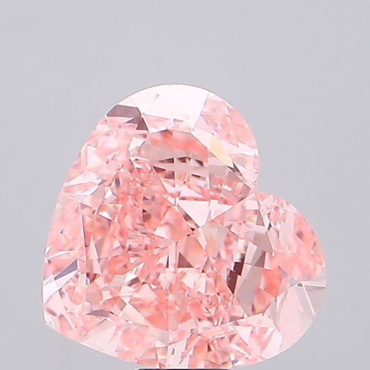 Loose Diamond - HEART 20.07ct Fancy Vivid Pink VS1: Loose Diamond - HEART 20.07ct Fancy Vivid Pink VS1 Source: This is a real non-mined Diamond that has been grown in a lab Shape: HEART Carats: 20.07 Color: Fancy Vivid Pink Certification: IGI Additiona