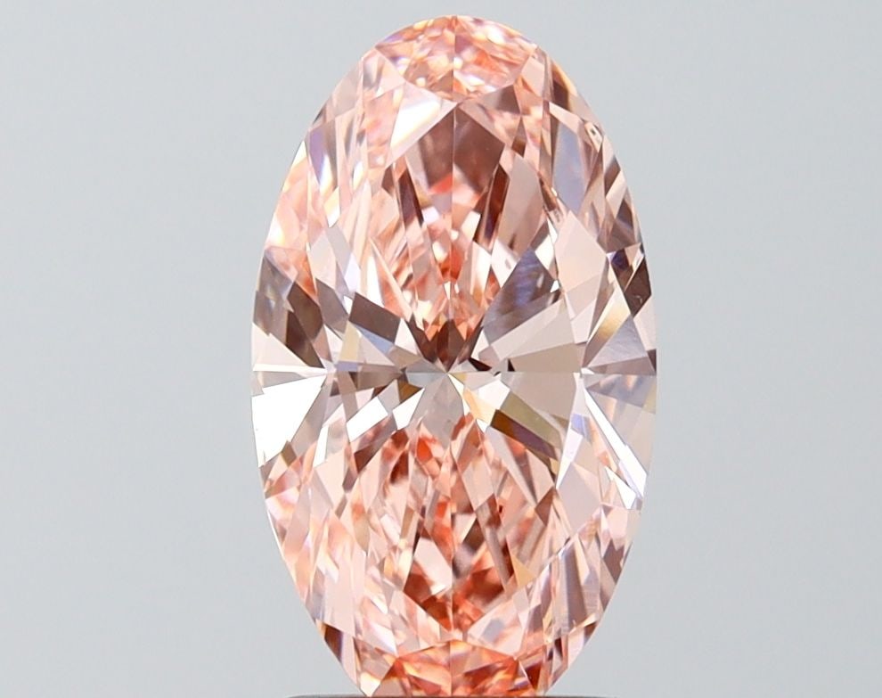 Loose Diamond - OVAL 2.0ct Fancy Vivid Pink VS1: Loose Diamond - OVAL 2.0ct Fancy Vivid Pink VS1 Source: This is a real non-mined Diamond that has been grown in a lab Shape: OVAL Carats: 2.0 Color: Fancy Vivid Pink Certification: IGI Video: