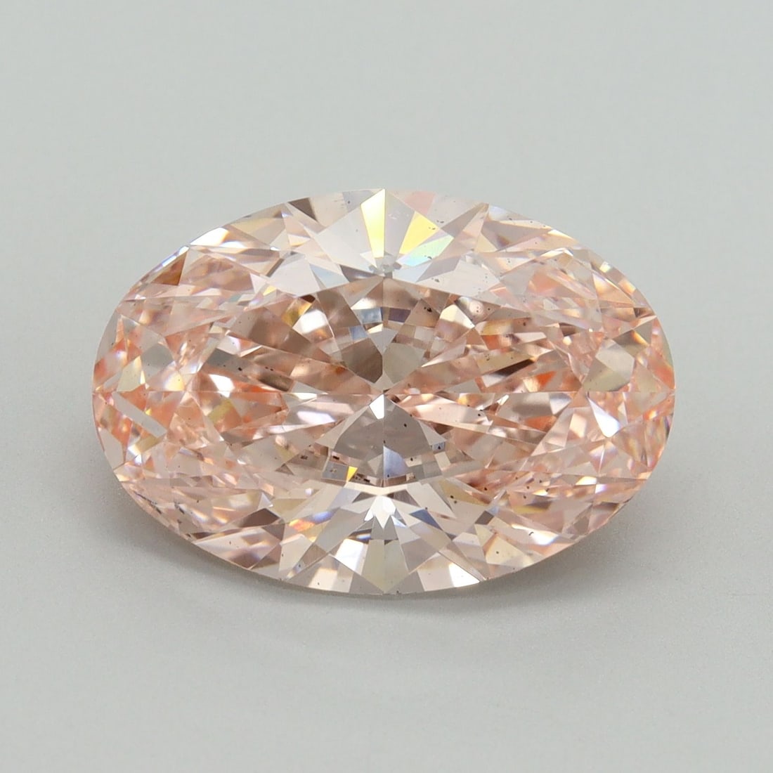 Loose Diamond - OVAL 6.02ct Fancy Intense Pink VS2: Loose Diamond - OVAL 6.02ct Fancy Intense Pink VS2 Source: This is a real non-mined Diamond that has been grown in a lab Shape: OVAL Carats: 6.02 Color: Fancy Intense Pink Certification: IGI Video: