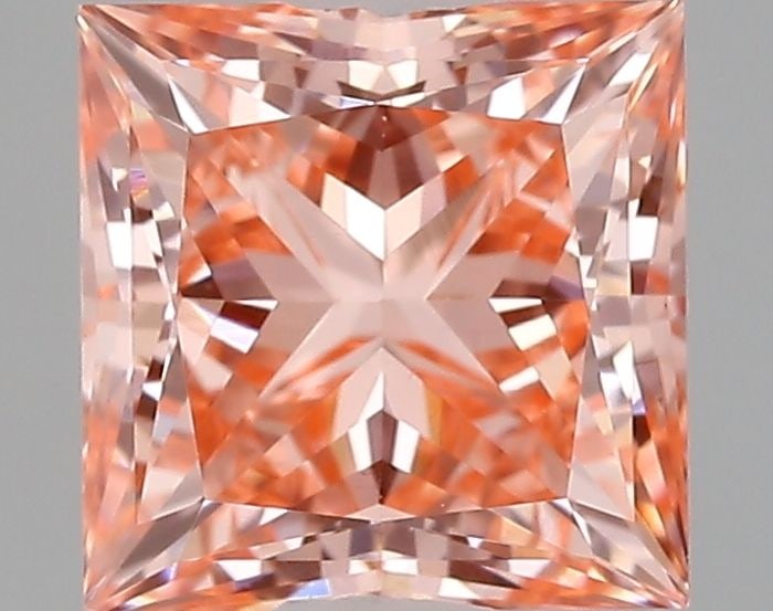 Loose Diamond - PRINCESS 1.1ct Fancy Vivid Pink VS1: Loose Diamond - PRINCESS 1.1ct Fancy Vivid Pink VS1 Source: This is a real non-mined Diamond that has been grown in a lab Shape: PRINCESS Carats: 1.1 Color: Fancy Vivid Pink Certification: IGI Additio