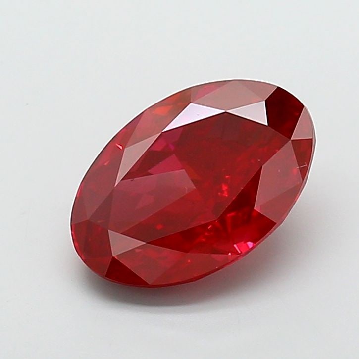 Loose Diamond - OVAL 8.01ct Fancy Vivid Red VS1 (1 of 1)