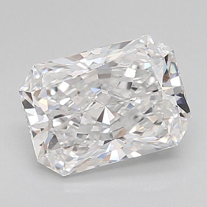 Loose Diamond - RADIANT 2.06ct D VVS2: Loose Diamond - RADIANT 2.06ct D VVS2 Source: This is a real non-mined Diamond that has been grown in a lab Shape: RADIANT Carats: 2.06 Color: D Clarity: VVS2 Certification: IGI Video: