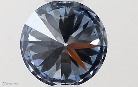 Loose Diamond - ROUND 0.45ct Fancy Vivid Blue VS1: Loose Diamond - ROUND 0.45ct Fancy Vivid Blue VS1 Source: This is a real non-mined Diamond that has been grown in a lab Shape: ROUND Carats: 0.45 Color: Fancy Vivid Blue Certification: IGI Video: