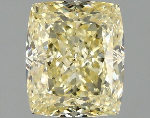 Loose Diamond - CUSHION MODIFIED 1.59ct Fancy Yellow VS1: Loose Diamond - CUSHION MODIFIED 1.59ct Fancy Yellow VS1 Source: This is a real non-mined Diamond that has been grown in a lab Shape: CUSHION MODIFIED Carats: 1.59 Color: Fancy Yellow Certification: I
