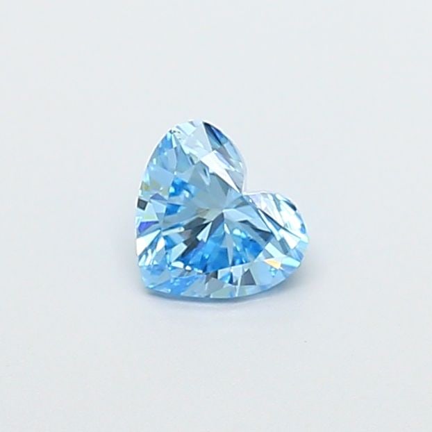 Loose Diamond - HEART 0.48ct Fancy Vivid Blue VVS2: Loose Diamond - HEART 0.48ct Fancy Vivid Blue VVS2 Source: This is a real non-mined Diamond that has been grown in a lab Shape: HEART Carats: 0.48 Color: Fancy Vivid Blue Certification: IGI Video: