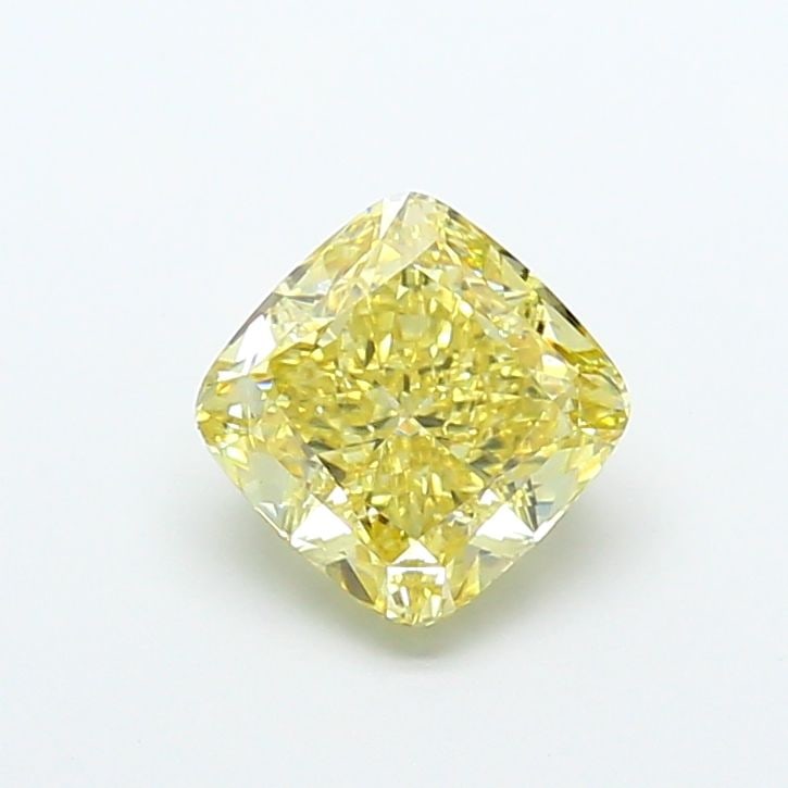 Loose Diamond - CUSHION MODIFIED 3.03ct Fancy Yellow VS1: Loose Diamond - CUSHION MODIFIED 3.03ct Fancy Yellow VS1 Source: This is a real non-mined Diamond that has been grown in a lab Shape: CUSHION MODIFIED Carats: 3.03 Color: Fancy Yellow Certification: I
