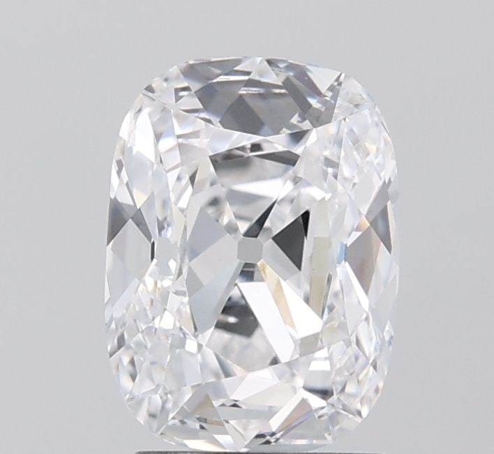 Loose Diamond - CUSHION BRILLIANT 2.01ct D VVS2: Loose Diamond - CUSHION BRILLIANT 2.01ct D VVS2 Source: This is a real non-mined Diamond that has been grown in a lab Shape: CUSHION BRILLIANT Carats: 2.01 Color: D Clarity: VVS2 Certification: IGI Vi