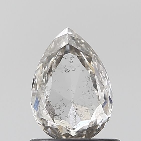 Loose Diamond - PEAR 0.54ct Salt and Pepper I2: Loose Diamond - PEAR 0.54ct Salt and Pepper I2 Source: This is a real non-mined Diamond that has been grown in a lab Shape: PEAR Carats: 0.54 Color: Salt and Pepper Certification: NONE Video: