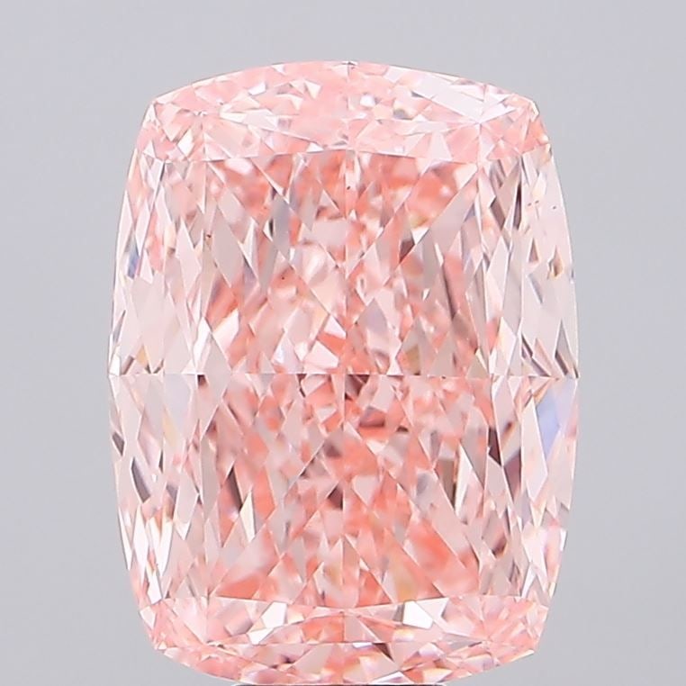 Loose Diamond - CUSHION MODIFIED 16.06ct Fancy Vivid Pink VS1: Loose Diamond - CUSHION MODIFIED 16.06ct Fancy Vivid Pink VS1 Source: This is a real non-mined Diamond that has been grown in a lab Shape: CUSHION MODIFIED Carats: 16.06 Color: Fancy Vivid Pink Certif