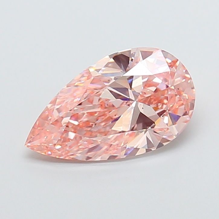 Loose Diamond - PEAR 3.03ct Fancy Vivid Pink VS2: Loose Diamond - PEAR 3.03ct Fancy Vivid Pink VS2 Source: This is a real non-mined Diamond that has been grown in a lab Shape: PEAR Carats: 3.03 Color: Fancy Vivid Pink Certification: IGI Video:
