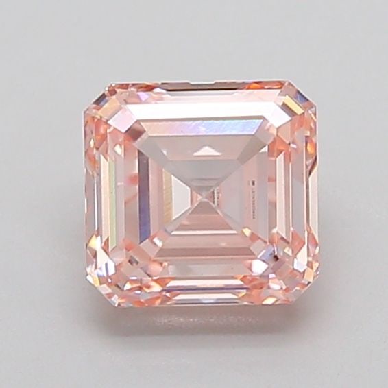 Loose Diamond - ASSCHER 2.01ct Fancy Intense Pink VS2: Loose Diamond - ASSCHER 2.01ct Fancy Intense Pink VS2 Source: This is a real non-mined Diamond that has been grown in a lab Shape: ASSCHER Carats: 2.01 Color: Fancy Intense Pink Certification: IGI Vid