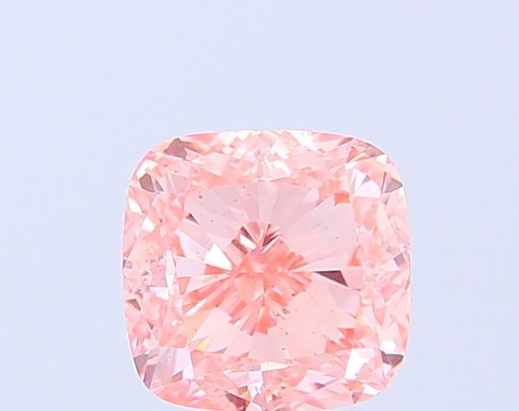 Loose Diamond - CUSHION MODIFIED 2.5ct Fancy Intense Pink VS2: Loose Diamond - CUSHION MODIFIED 2.5ct Fancy Intense Pink VS2 Source: This is a real non-mined Diamond that has been grown in a lab Shape: CUSHION MODIFIED Carats: 2.5 Color: Fancy Intense Pink Certif