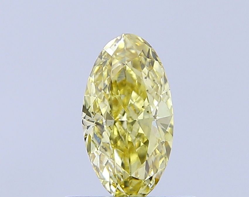 Loose Diamond - OVAL 0.7ct Fancy Intense Yellow VS1: Loose Diamond - OVAL 0.7ct Fancy Intense Yellow VS1 Source: This is a real non-mined Diamond that has been grown in a lab Shape: OVAL Carats: 0.7 Color: Fancy Intense Yellow Certification: IGI Video: