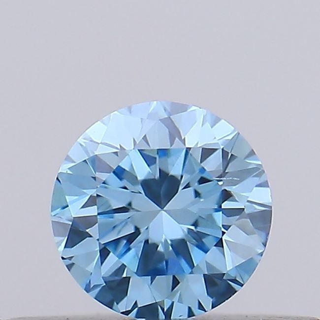 Loose Diamond - ROUND 0.26ct Fancy Vivid Blue VS2: Loose Diamond - ROUND 0.26ct Fancy Vivid Blue VS2 Source: This is a real non-mined Diamond that has been grown in a lab Shape: ROUND Carats: 0.26 Color: Fancy Vivid Blue Certification: IGI Video: