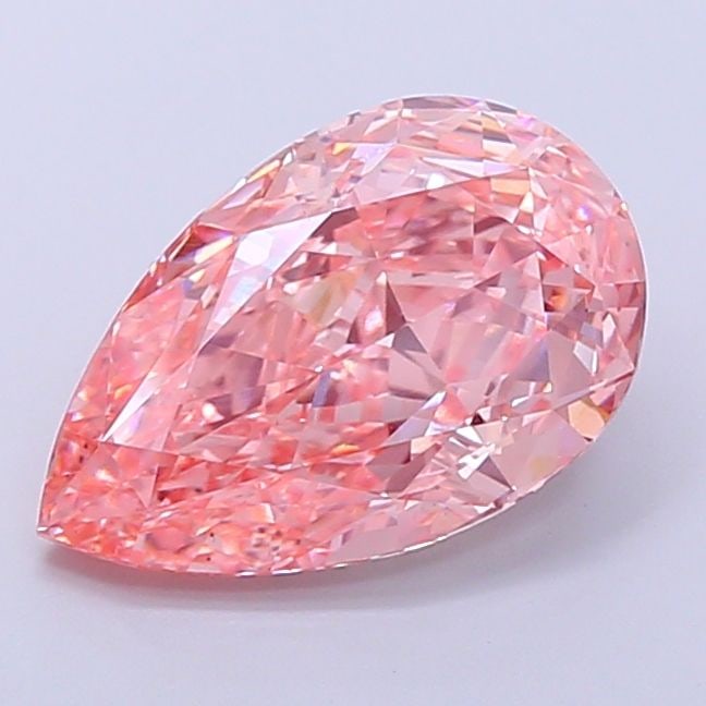 Loose Diamond - PEAR 4.75ct Fancy Vivid Pink VS1: Loose Diamond - PEAR 4.75ct Fancy Vivid Pink VS1 Source: This is a real non-mined Diamond that has been grown in a lab Shape: PEAR Carats: 4.75 Color: Fancy Vivid Pink Certification: IGI Video: