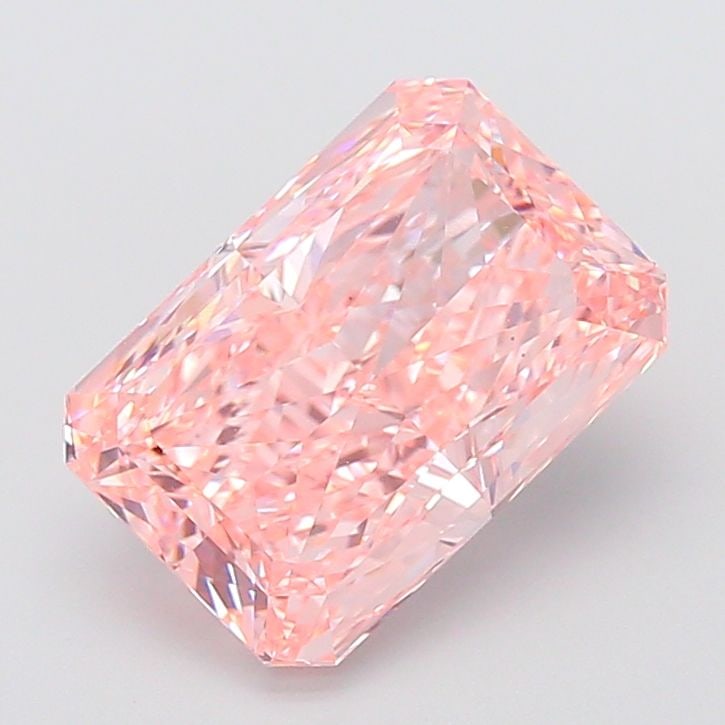 Loose Diamond - RADIANT 6.56ct Fancy Vivid Pink VS1: Loose Diamond - RADIANT 6.56ct Fancy Vivid Pink VS1 Source: This is a real non-mined Diamond that has been grown in a lab Shape: RADIANT Carats: 6.56 Color: Fancy Vivid Pink Certification: IGI Video: