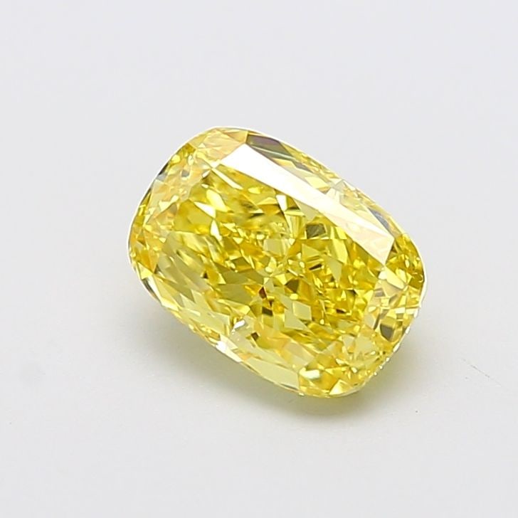 Loose Diamond - CUSHION MODIFIED 2.07ct Fancy Intense Yellow VVS2: Loose Diamond - CUSHION MODIFIED 2.07ct Fancy Intense Yellow VVS2 Source: This is a real non-mined Diamond that has been grown in a lab Shape: CUSHION MODIFIED Carats: 2.07 Color: Fancy Intense Yellow