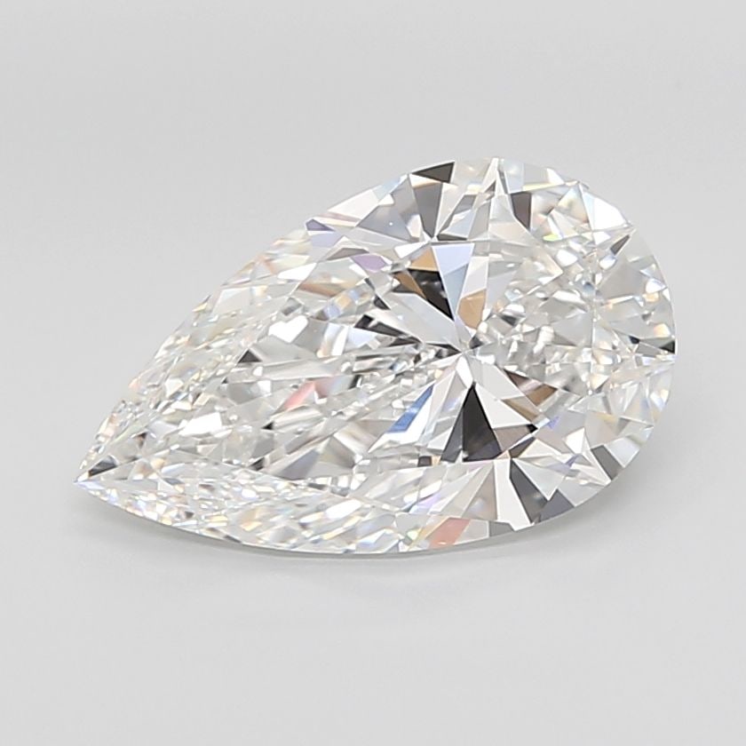 Loose Diamond - PEAR 10.04ct F VVS2: Loose Diamond - PEAR 10.04ct F VVS2 Source: This is a real non-mined Diamond that has been grown in a lab Shape: PEAR Carats: 10.04 Color: F Clarity: VVS2 Certification: IGI Video: