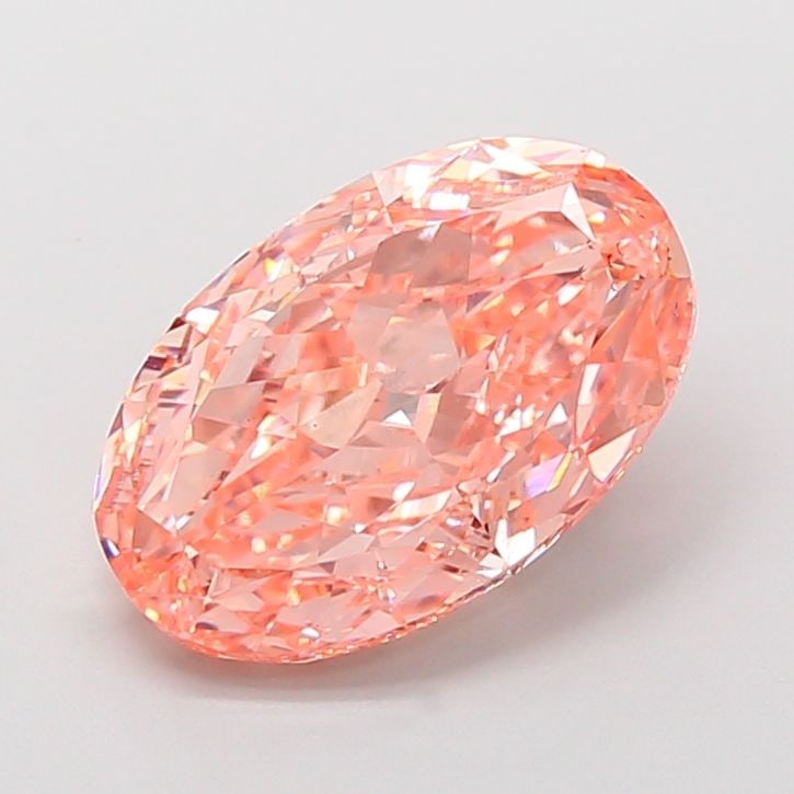 Loose Diamond - OVAL 5.01ct Fancy Intense Pink VS2: Loose Diamond - OVAL 5.01ct Fancy Intense Pink VS2 Source: This is a real non-mined Diamond that has been grown in a lab Shape: OVAL Carats: 5.01 Color: Fancy Intense Pink Certification: IGI Additiona