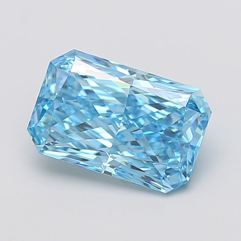 Loose Diamond - RADIANT 4.0ct Fancy Vivid Blue VS1: Loose Diamond - RADIANT 4.0ct Fancy Vivid Blue VS1 Source: This is a real non-mined Diamond that has been grown in a lab Shape: RADIANT Carats: 4.0 Color: Fancy Vivid Blue Certification: IGI Video: