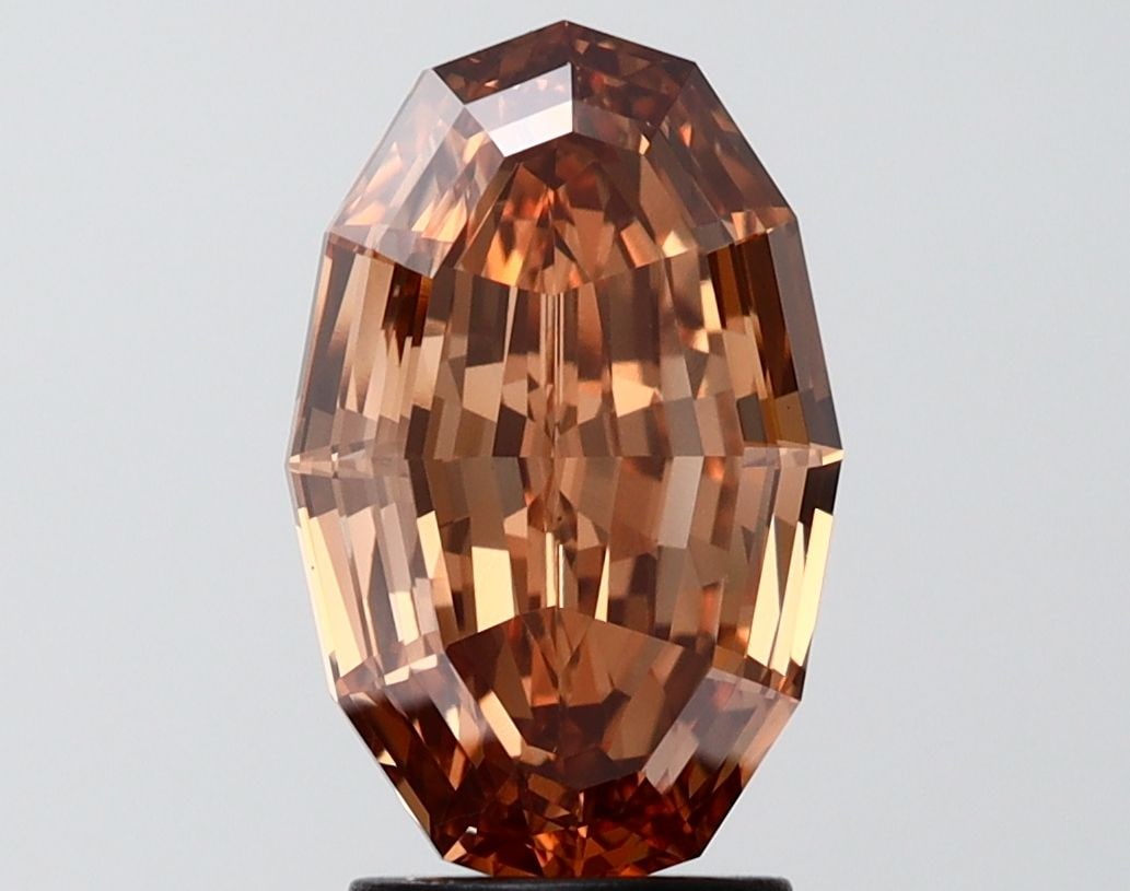Loose Diamond - OTHER 3.0ct Fancy Light Brown VVS2: Loose Diamond - OTHER 3.0ct Fancy Light Brown VVS2 Source: This is a real non-mined Diamond that has been grown in a lab Shape: OTHER Carats: 3.0 Color: Fancy Light Brown Certification: IGI Video:
