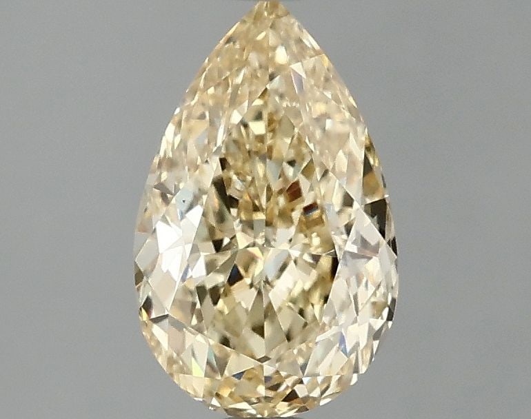 Loose Diamond - PEAR 1.49ct Fancy Intense Yellow VS1: Loose Diamond - PEAR 1.49ct Fancy Intense Yellow VS1 Source: This is a real non-mined Diamond that has been grown in a lab Shape: PEAR Carats: 1.49 Color: Fancy Intense Yellow Certification: IGI Video