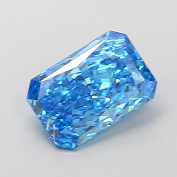 Loose Diamond - RADIANT 1.01ct Fancy Vivid Blue VS1: Loose Diamond - RADIANT 1.01ct Fancy Vivid Blue VS1 Source: This is a real non-mined Diamond that has been grown in a lab Shape: RADIANT Carats: 1.01 Color: Fancy Vivid Blue Certification: IGI Video:
