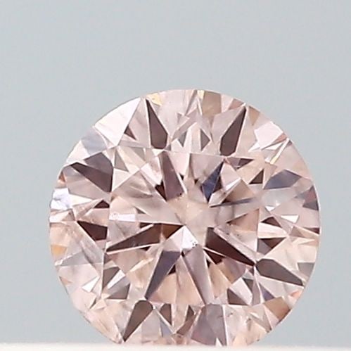 Ideal Loose Diamond - ROUND 0.17ct Fancy Light Pink VS2: Ideal Loose Diamond - ROUND 0.17ct Fancy Light Pink VS2 Source: This is a real non-mined Diamond that has been grown in a lab Shape: ROUND Carats: 0.17 Color: Fancy Light Pink Certification: IGI Video