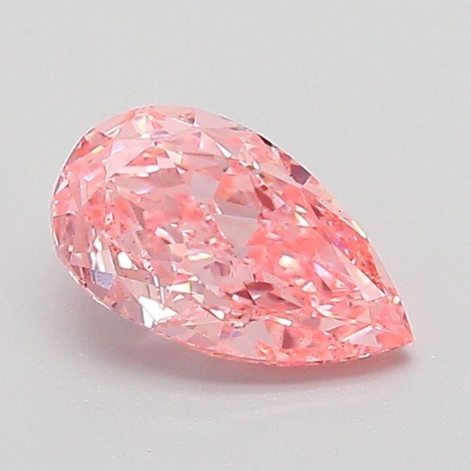 Loose Diamond - PEAR 0.84ct Fancy Vivid Pink VS2: Loose Diamond - PEAR 0.84ct Fancy Vivid Pink VS2 Source: This is a real non-mined Diamond that has been grown in a lab Shape: PEAR Carats: 0.84 Color: Fancy Vivid Pink Certification: IGI Video: