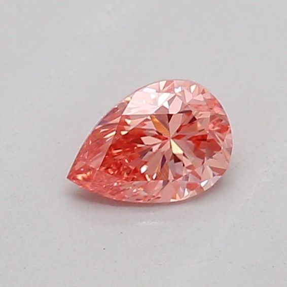 Loose Diamond - PEAR 0.19ct Fancy Vivid Pink VVS2: Loose Diamond - PEAR 0.19ct Fancy Vivid Pink VVS2 Source: This is a real non-mined Diamond that has been grown in a lab Shape: PEAR Carats: 0.19 Color: Fancy Vivid Pink Certification: IGI Video: