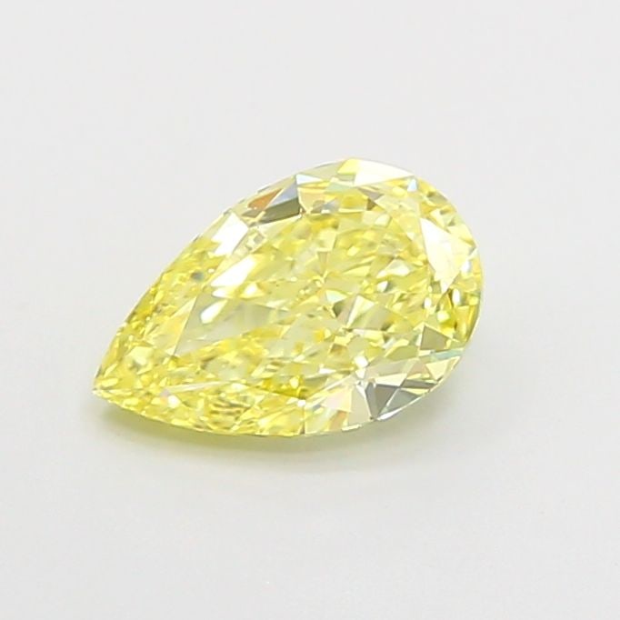 Loose Diamond - PEAR 1.1ct Fancy Vivid Yellow VS1: Loose Diamond - PEAR 1.1ct Fancy Vivid Yellow VS1 Source: This is a real non-mined Diamond that has been grown in a lab Shape: PEAR Carats: 1.1 Color: Fancy Vivid Yellow Certification: IGI Video: