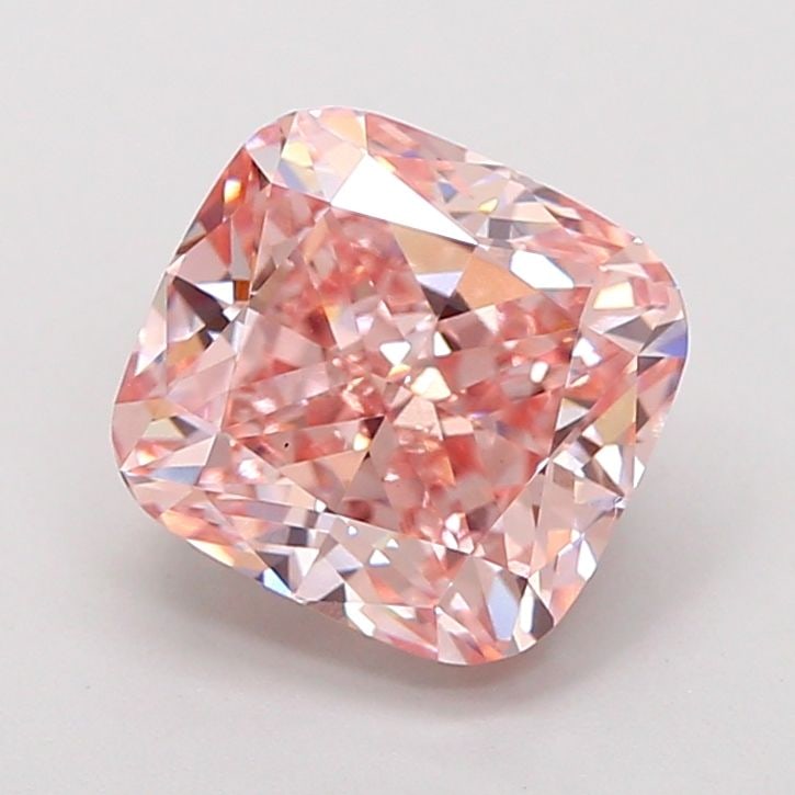 Loose Diamond - CUSHION MODIFIED 3.01ct Fancy Intense Pink VS1: Loose Diamond - CUSHION MODIFIED 3.01ct Fancy Intense Pink VS1 Source: This is a real non-mined Diamond that has been grown in a lab Shape: CUSHION MODIFIED Carats: 3.01 Color: Fancy Intense Pink Cert
