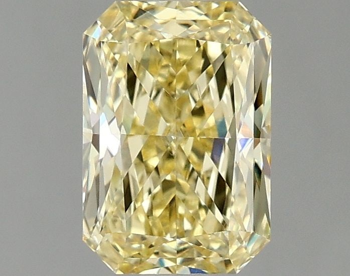 Loose Diamond - RADIANT 1.58ct Fancy Intense Yellow VS1: Loose Diamond - RADIANT 1.58ct Fancy Intense Yellow VS1 Source: This is a real non-mined Diamond that has been grown in a lab Shape: RADIANT Carats: 1.58 Color: Fancy Intense Yellow Certification: IGI